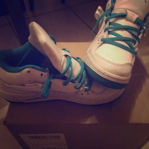Air Jordan’s. Used condition but still have life!